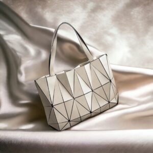 Gold Square Slouch Bag
