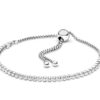 Silver Sparkle Adjustable Bracelet - Image 2
