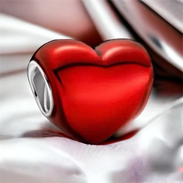 Red Heart Charm