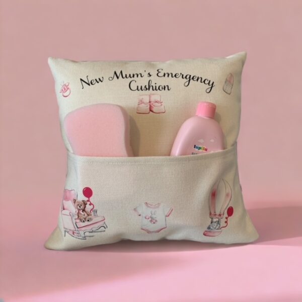 Personalised Nanny Pocket Reading Cushion - Image 15