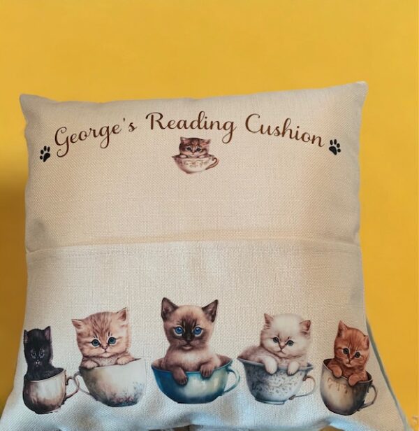 Personalised Reading Pocket Cushion - Image 14