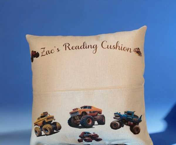 Personalised Reading Pocket Cushion - Image 22