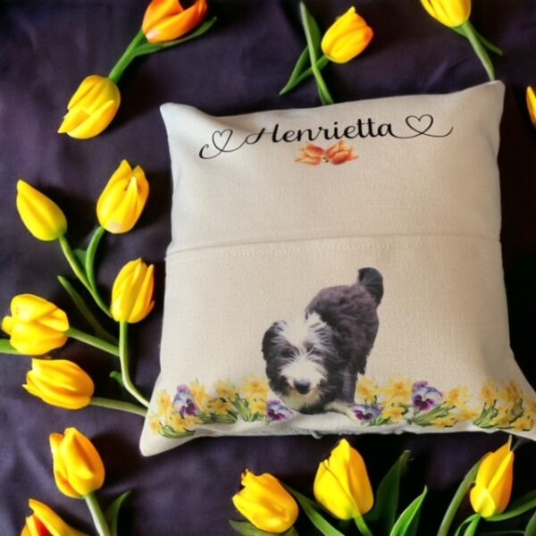 Personalised Teacup Kittens Pocket Reading Cushion - Image 21