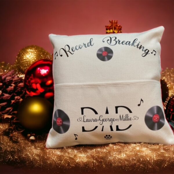 Personalised Cat Pocket Reading Cushion - Image 12