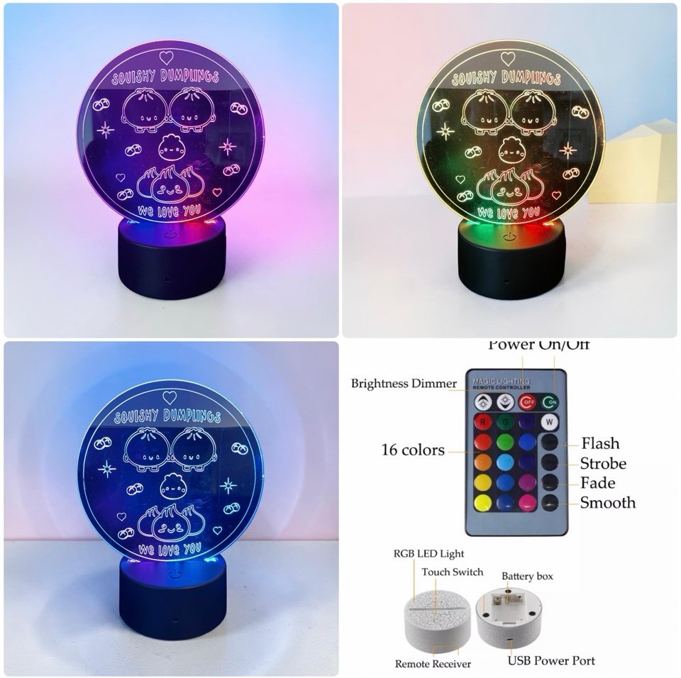 SQUISHY DUMPLINGS LED LAMP - Image 4